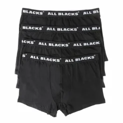 Sous-Vêtements Et Vêtements De Nuit|ALL BLACKS Lot de 4 boxers homme