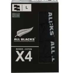 Sous-Vêtements Et Vêtements De Nuit|ALL BLACKS Lot de 4 boxers homme