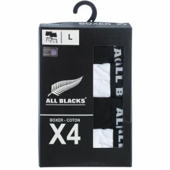 Sous-Vêtements Et Vêtements De Nuit|ALL BLACKS Lot de 4 boxers homme