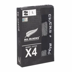 Sous-Vêtements Et Vêtements De Nuit|ALL BLACKS Lot de 4 boxers homme