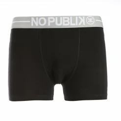 Sous-Vêtements Et Vêtements De Nuit|NO PUBLIK Lot de 3 boxers unis en coton