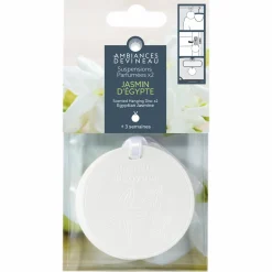 Bougies|Stokomani Lot de 2 suspensions parfum jasmin d'Egypte
