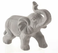 Mobilier Et Décoration De Jardin|Stokomani Éléphant en terre cuite 18.5cm