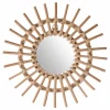 Décorations Murales|ATMOSPHERA Miroir rotin soleil