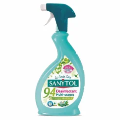 Produits Ménagers|SANYTOL Pistolet désinfectant multi-usages 94% végétal