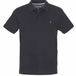 Hauts|GENTLEMAN FARMER Polo manches courtes uni neutre brodé
