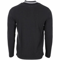 Hauts|LEE COOPER POLO ML PIQUE OMUZE NOIR, GRIS