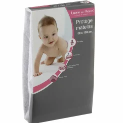 Accessoires De Puériculture|LAURE DE FLORES Protège matelas 60x120 cm