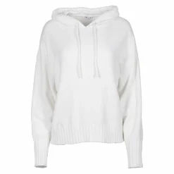 Hauts|MIM Pull à capuche en maille chenille