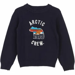 Hauts|LA FABRIQUE DES GARCONS Pull col rond 8-12 ans