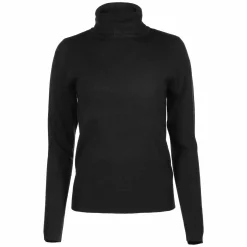 Hauts|ANNA KAREL Pull col roulé toucher cachemire