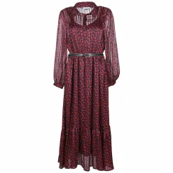 Combinaison Et Robes|LA CITY Robe longue avec ceinture