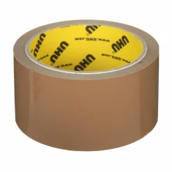 Outils De Bricolage|UHU Rollafix ruban adhésif d'emballage marron 3x50m