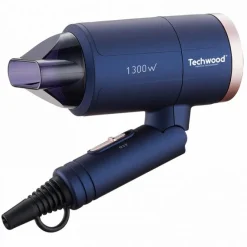 Petit Électroménager|Cheveux|TECHWOOD Sèche cheveux de voyage 1300W