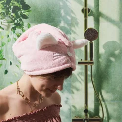 Salle De Bain Et Wc|Stokomani Serviette en microfibre pour cheveux