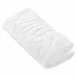 Linge De Bain|Salle De Bain Et Wc|Stokomani Serviette invitée Madeira Blanc