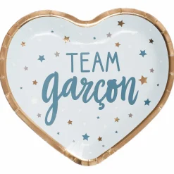 Vaisselle Jetable|Pique-Nique Et Camping|Stokomani Set de 6 assiettes en carton team garçon