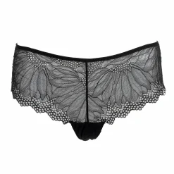 Lingerie Et Vêtements De Nuit|LA CITY SHORTY DENTELLE Noir