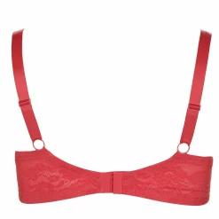 Lingerie Et Vêtements De Nuit|SEDUCCIA Soutien gorge grand maintien corail Rouge
