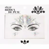 Maquillage Et Ongles|MISS COP Strass visage autocollant blanc