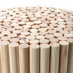 Mobilier|DECLIC HOME Table d'appoint en rondin de bois