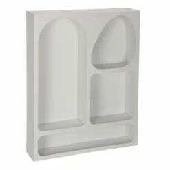 Mobilier|DECLIC HOME Étagère niche blanche