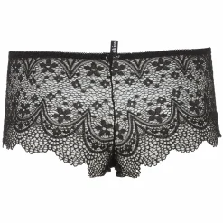 Lingerie Et Vêtements De Nuit|MANOUKIAN Tanga / shorty en dentelle noir