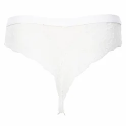 Lingerie Et Vêtements De Nuit|LA CITY TANGA IVOIRE Blanc