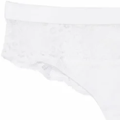 Lingerie Et Vêtements De Nuit|LA CITY TANGA IVOIRE Blanc