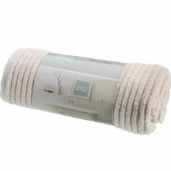 Linge De Bain|Salle De Bain Et Wc|Stokomani Tapis de bain écru 50x80cm