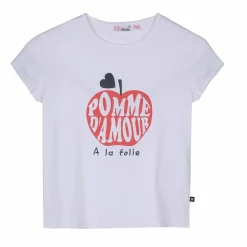 Hauts|LILI MARELLE TEE SHIRT MANCHES COURTES 8/12A