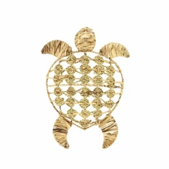 Objets Décoratifs|DECLIC HOME Tortue en jacinthe d'eau