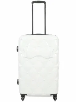 Bagagerie|CHANTAL THOMASS Valise cabine "coup de foudre" blanche 65cm