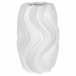 Objets Décoratifs|DECLIC HOME Vase design ondulé en céramique